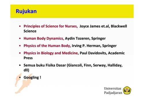 Metabolisme Tubuh - Fisika Universitas Padjadjaran