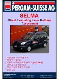 SELMA roof â Street Evaluating Laser Methane Assessment