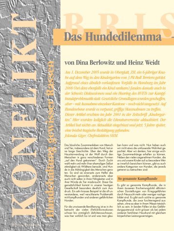 Das Hundedilemma –