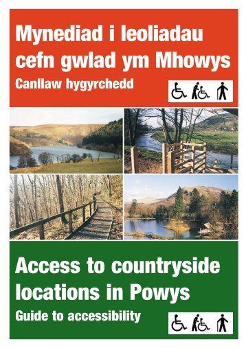 Access to countryside locations in Powys - Explore Mid Wales