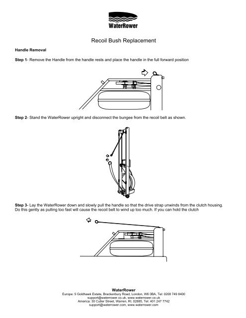 waterrower bungee replacement