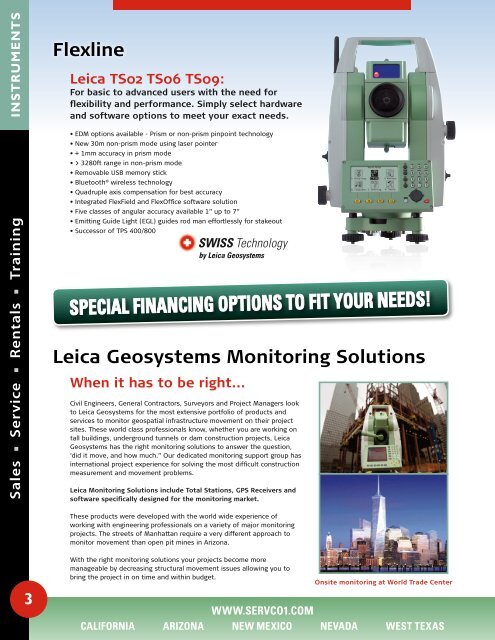 or Send Us - Leica Geosystems