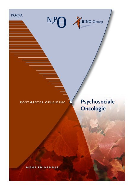 Psychosociale Oncologie - RINO Groep