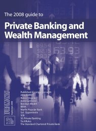 Private banking and Wealth management guide - Euromoney