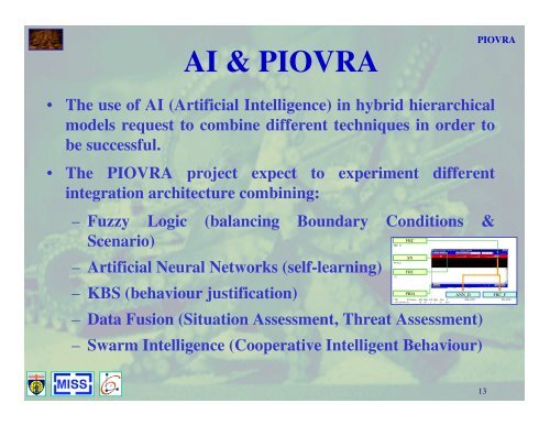 PIOVRA - Liophant Simulation