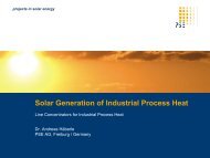 Solar Generation of Industrial Process Heat