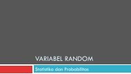 SDP05 Variabel Random - istiarto