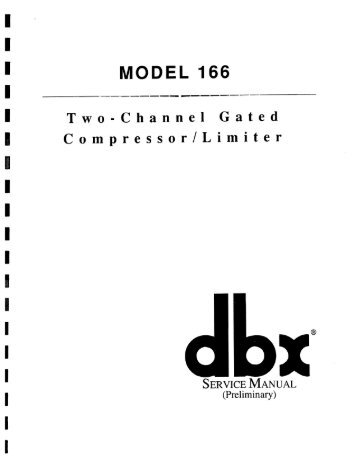 service manual.pdf - dbx