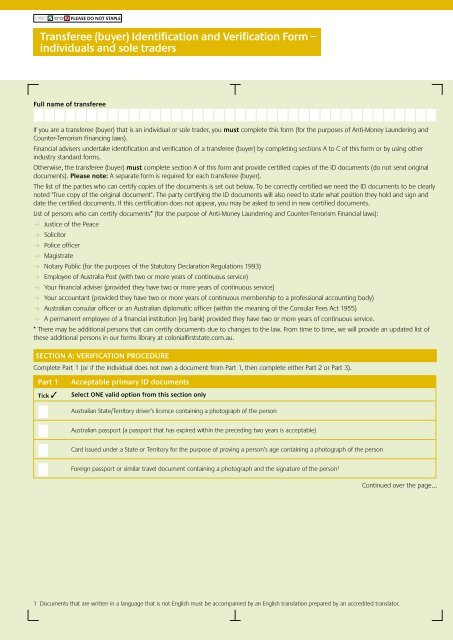 Managed Investment Funds - Colonial First State