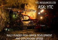 Investor Presentation August 2013 - YTC Resources