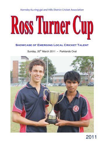 ShocAsE oF EMERGING LocAl CRIckEt TAlENt - Hornsby, Ku-ring ...