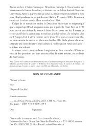 Guy Poitry, Dessalines - Editions d'En bas