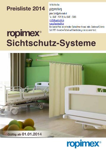 Preisliste 2014 - Ropimex-Artikel bei ppm-marburg