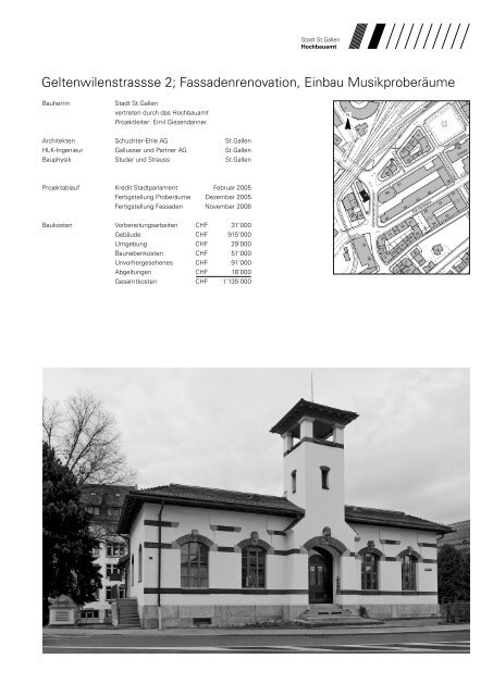 Baudoku Geltenwilenstr. 2 - Stadtverwaltung St.Gallen