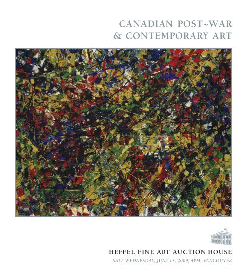 CANADIAN POST~WAR & CONTEMPORARY ART - Heffel