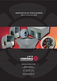 Hauptkatalog Ventilatoren / Basic Catalog Fans