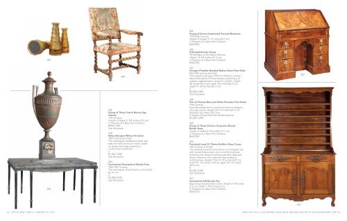 Important English & Continental Furniture ... - Doyle New York