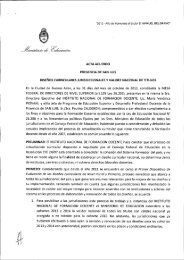 Acta Acuerdo San Luis - Minisitios del Ministerio de EducaciÃ³n