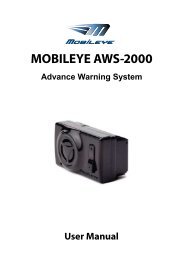 MOBILEYE AWS-2000