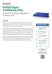 Prodaq 5716 16-Channel Bridge Signal Conditioning Unit - Bustec