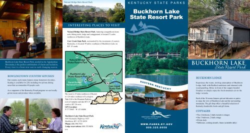 Buckhorn Lake State Resort Park - Kentucky State Parks