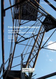 Stiftelsen KulturmiljÃ¶vÃ¥rd Rapport 2012:20. - KMMD