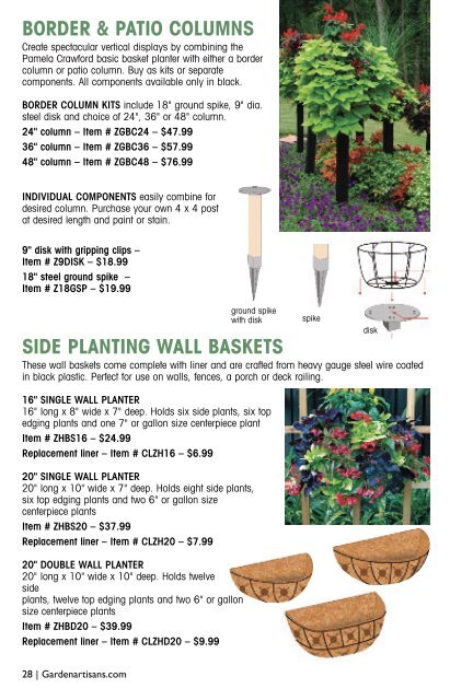 garden artisans 11catalog - Gardenartisans.com