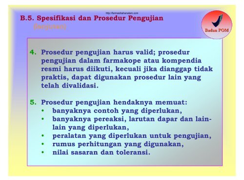 6. Pengawasan Mutu - Farmasi Bahan Alam