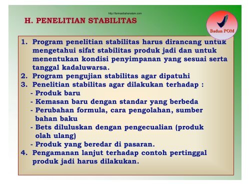 6. Pengawasan Mutu - Farmasi Bahan Alam