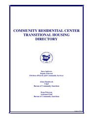 community residential center transitional housing directory - Ohio