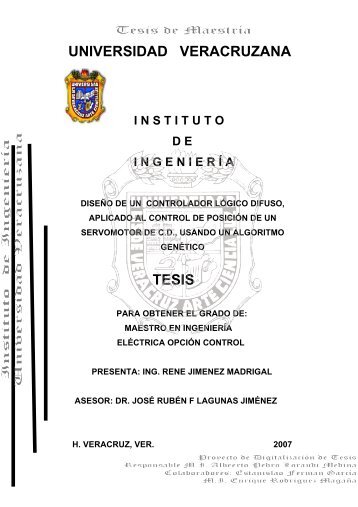 UNIVERSIDAD VERACRUZANA TESIS - UV