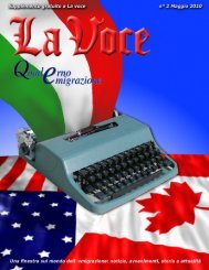 Il Consolato Generale d'Italia a Montreal informa - La Voce