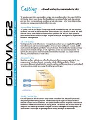 Life cycle costing for a manufacturing edge - Glovia International, Inc.