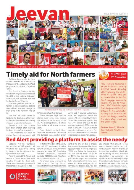 ISSUE 11 / APRIL - Vodafone Fiji