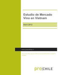 Estudio de Mercado Vino en Vietnam Abril 2012 - ProChile