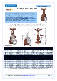 CLASS 150# - 2500# GATE VALVES - Alma-valves.ie