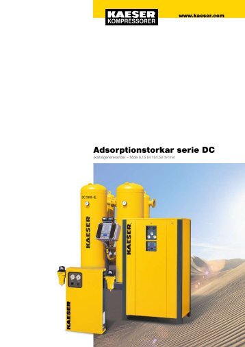 Adsorptionstorkar serie DC - Kaeser Kompressorer AB