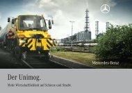 Der Unimog. - Mercedes-Benz