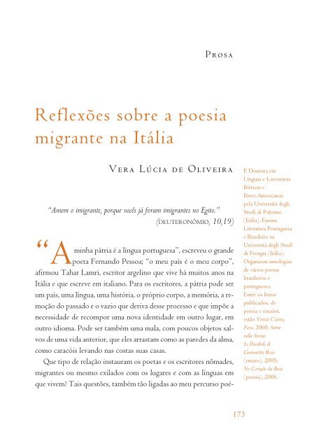 Prosa 3 - Academia Brasileira de Letras