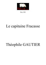 Le capitaine Fracasse ThÃ©ophile GAUTIER - Pitbook.com