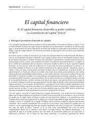 El capital financiero II