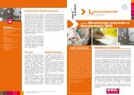 Microbiologie Industrielle et Biotechnologie - Université Paris ...