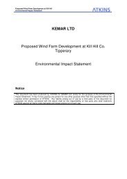 KEMAR LTD Proposed Wind Farm Development at Kill Hill Co ...