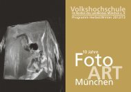 Foto ART - Volkshochschule im Norden des Landkreises München
