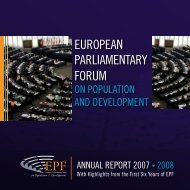 EUROPEAN PARLiAmENTARY FORUm - EPF