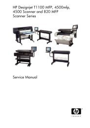 HP Designjet T1100 MFP, 4500mfp, 4500 Scanner and 820 MFP . 