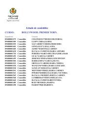 Listado de personas admitidas y en lista de - Ajuntament de Vila-real