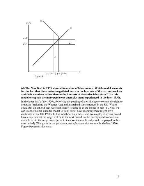 14.05 Intermediate Applied Macroeconomics Exam #3