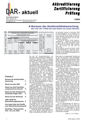 PDF 184KB - DAR - Bundesanstalt fÃ¼r Materialforschung und -prÃ¼fung