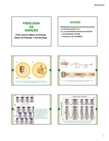 AudiÃ§Ã£o - Departamento de Fisiologia e Farmacologia - UFC